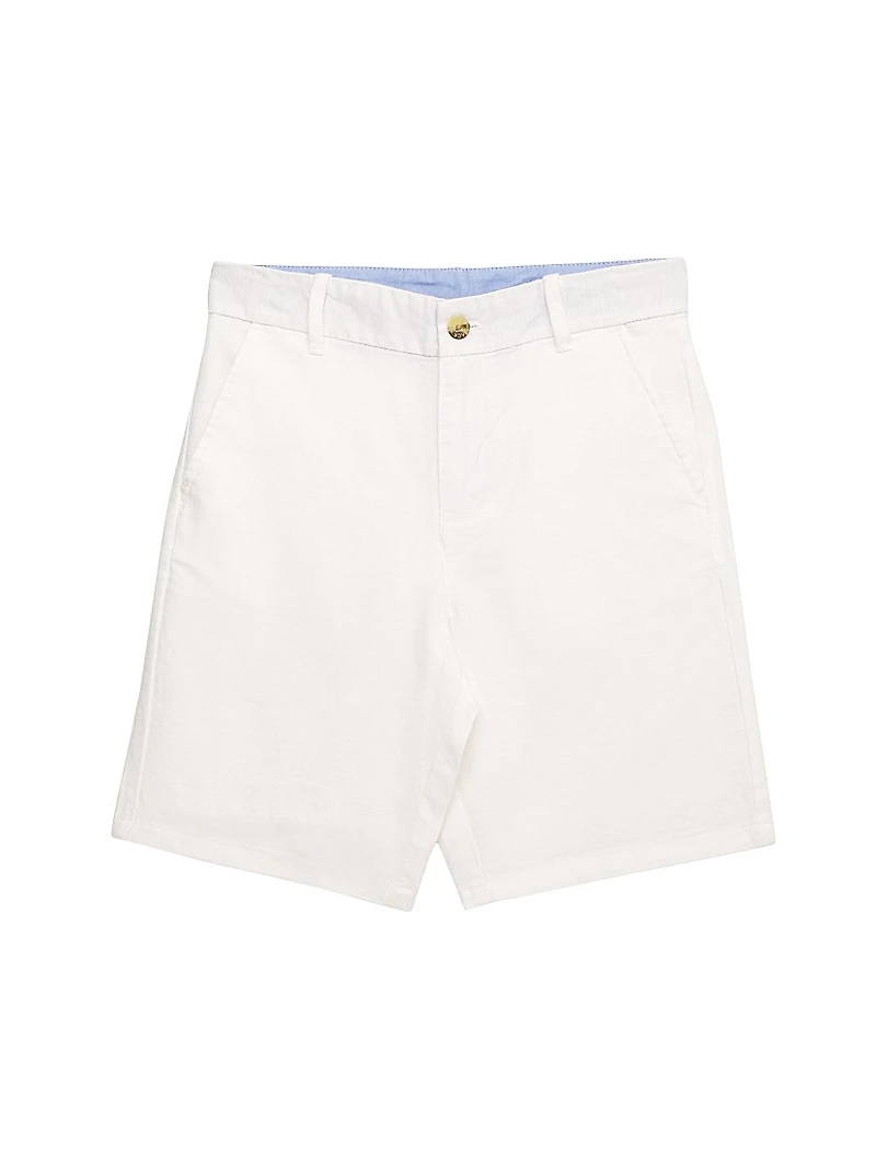 Little Boy's & French Terry Sweater Shorts Set