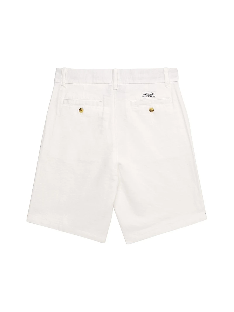 Little Boy's & French Terry Sweater Shorts Set