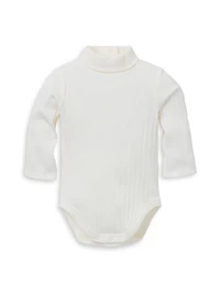 Baby Boy's Bodysuit & Embroidered Corduroy Overalls Set