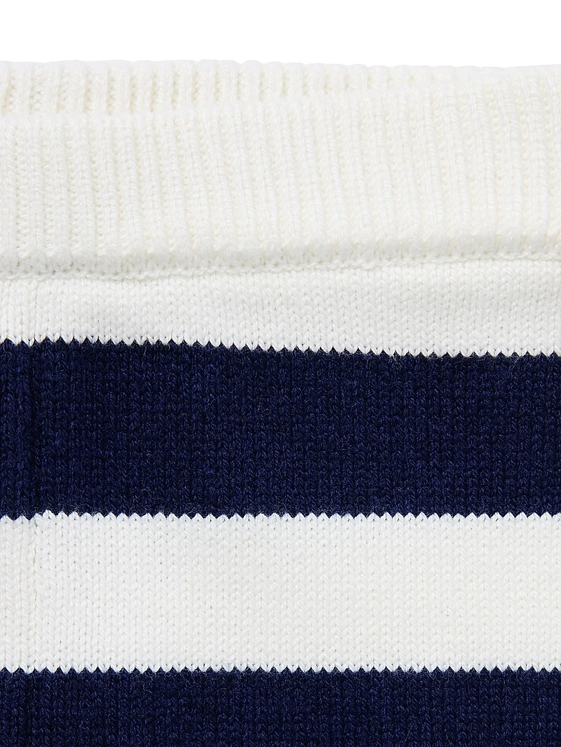 Baby Boy's Whale Fair Isle Sweater & Joggers Set