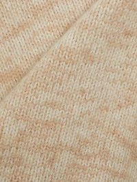 Marled Cashmere Scoopneck Sweater