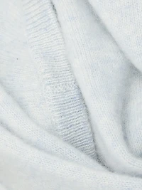 Cashmere Two-Piece Pintuck Turtleneck Sweater