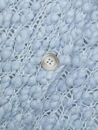 Bouclé Alpaca-Blend Cardigan