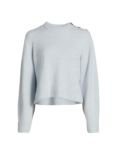 Cashmere Utility Crewneck Sweater