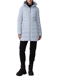 Clair Quilted Down Coat
