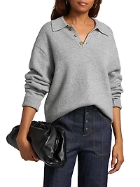 Allday Cashmere Polo Shirt