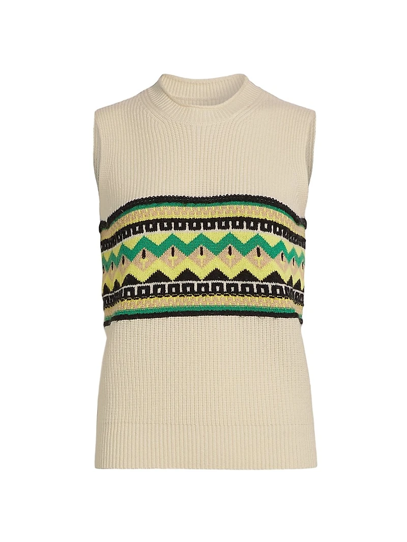 Chalet Wool-Cashmere Sweater Vest