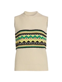 Chalet Wool-Cashmere Sweater Vest