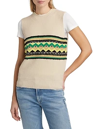 Chalet Wool-Cashmere Sweater Vest