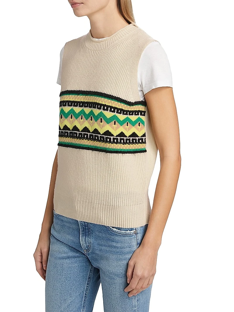Chalet Wool-Cashmere Sweater Vest