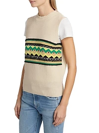 Chalet Wool-Cashmere Sweater Vest