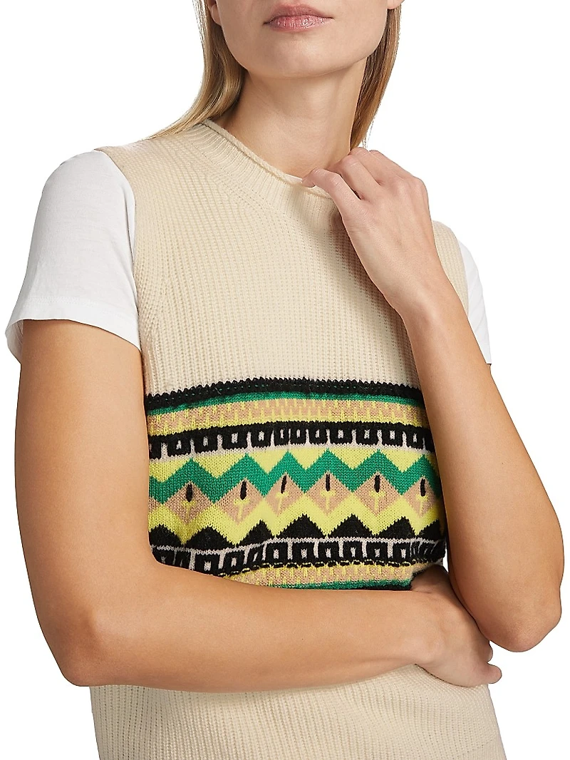 Chalet Wool-Cashmere Sweater Vest