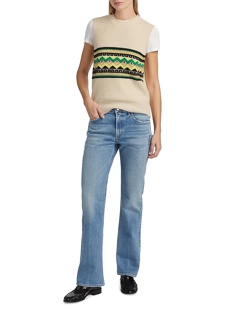 Chalet Wool-Cashmere Sweater Vest