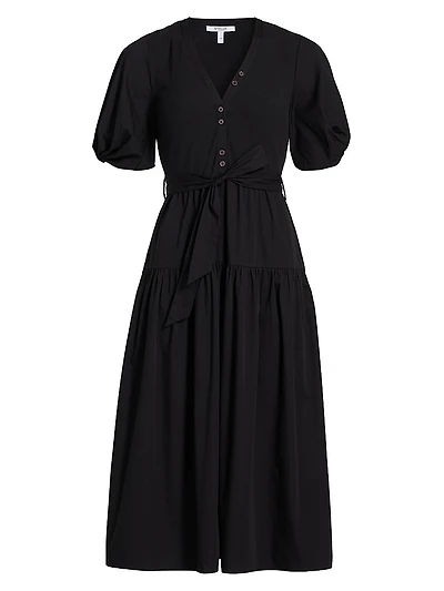 Natalia Mixed Media Dress