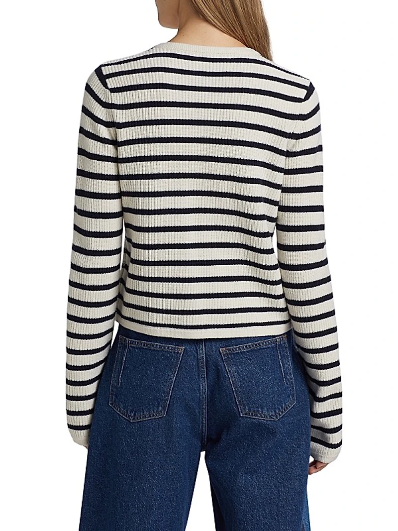 Nebula Sequin Stripe Cardigan