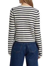 Nebula Sequin Stripe Cardigan