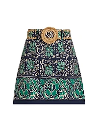 Blaze Cotton Miniskirt