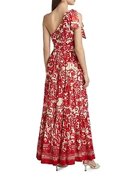Mattera Floral Cotton Maxi Dress