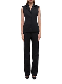 Modest Monogram Sleeveless Vest