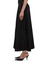 Tona Pleated Maxi Skirt
