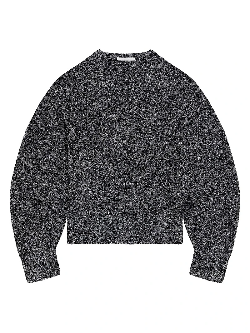 Apex Metallic Crewneck Sweater