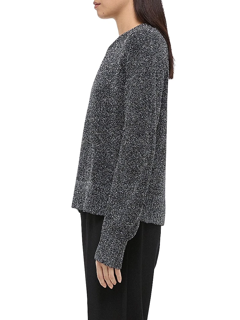 Apex Metallic Crewneck Sweater