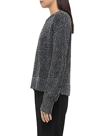 Apex Metallic Crewneck Sweater