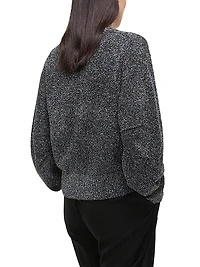 Apex Metallic Crewneck Sweater