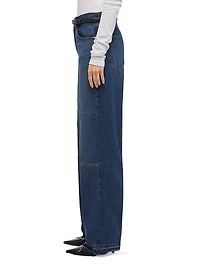 Carpenter High-Rise Straight-Leg Jeans