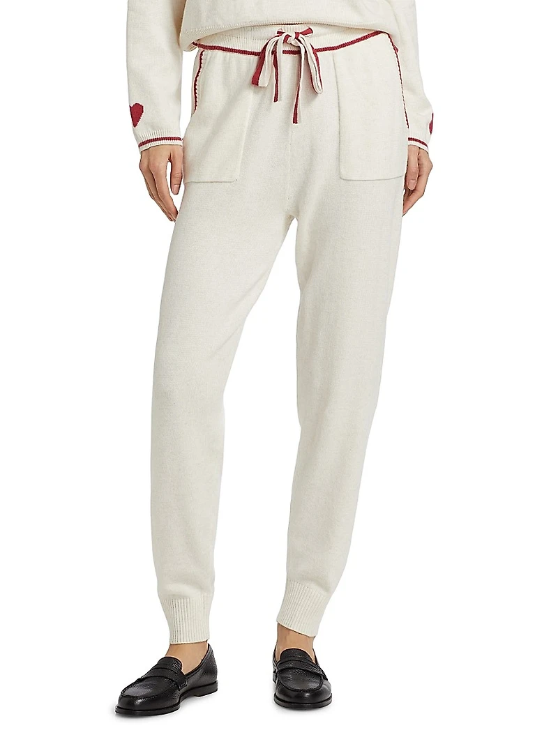 Elizabeth Sweater Cotton-Blend Joggers