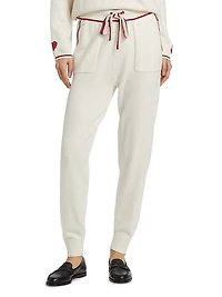 Elizabeth Sweater Cotton-Blend Joggers