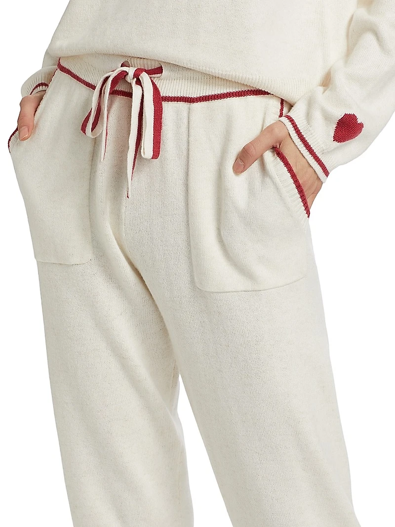 Elizabeth Sweater Cotton-Blend Joggers