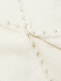 Emmy Imitation Pearl Cardigan