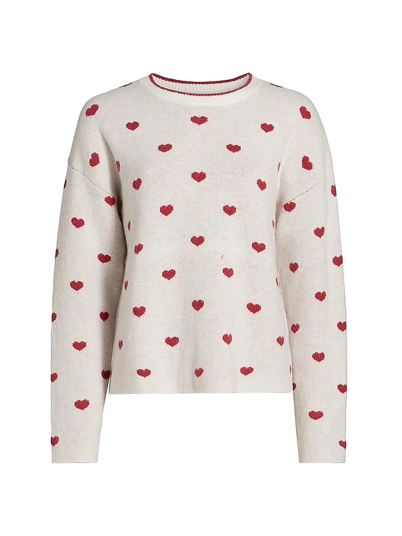 Lolly Hearts Jacquard Sweater
