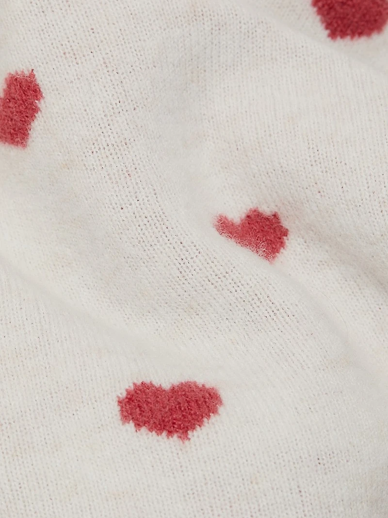 Lolly Hearts Jacquard Sweater