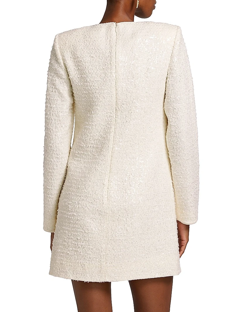 Blouclé Tie Minidress