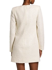 Blouclé Tie Minidress