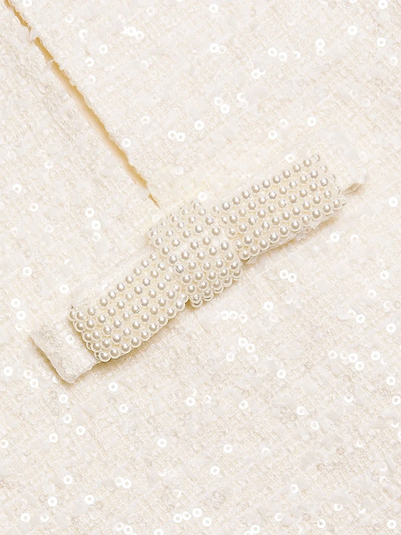 Blouclé Tie Minidress