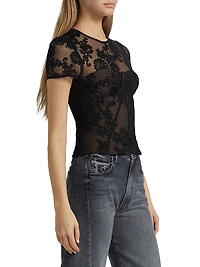 Lace Bustier Top