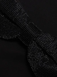 Diamanté Crepe Bandeau Minidress