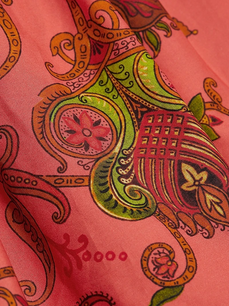 Leo Floral Cotton Minidress