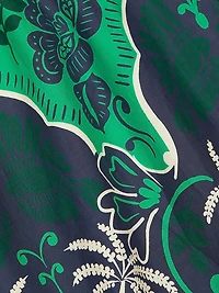 Montauk Cotton Puff-Sleeve Minidress