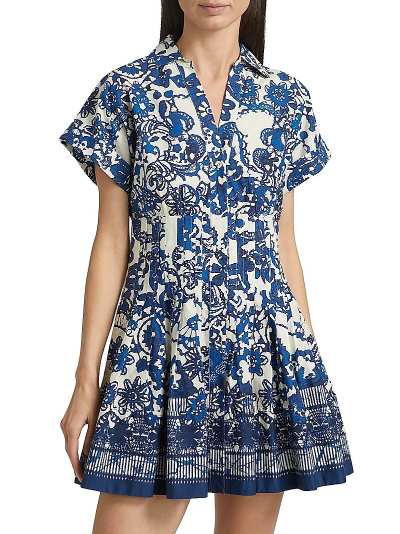 Nash Cotton Poplin Minidress