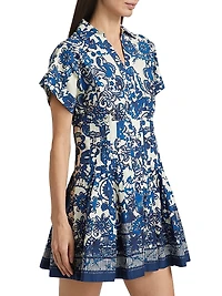 Nash Cotton Poplin Minidress