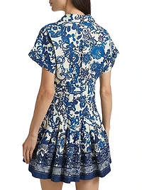 Nash Cotton Poplin Minidress
