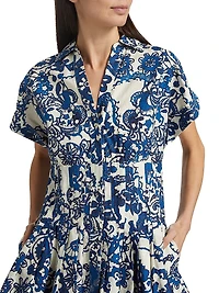 Nash Cotton Poplin Minidress