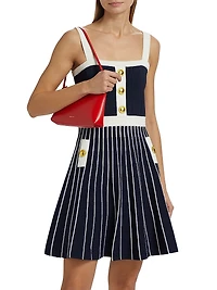 Aurora Knit Fit & Flare Minidress