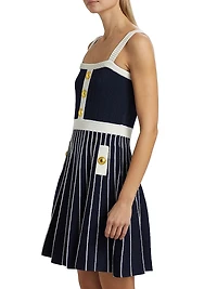 Aurora Knit Fit & Flare Minidress