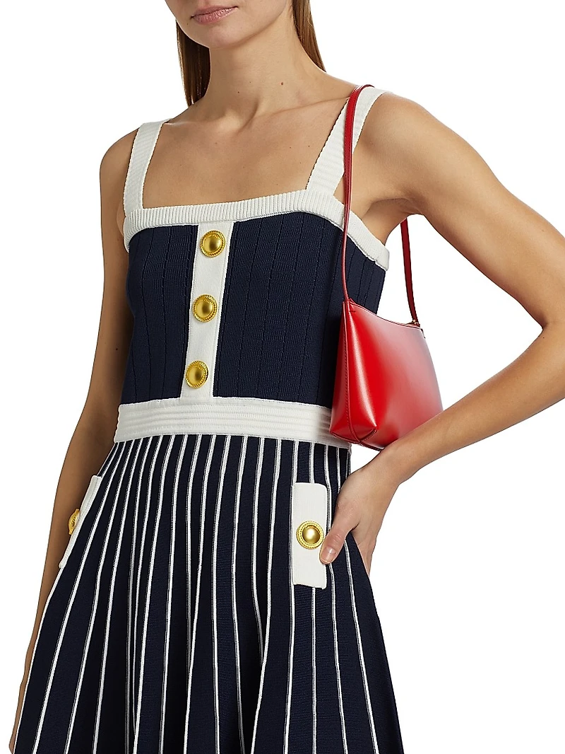 Aurora Knit Fit & Flare Minidress