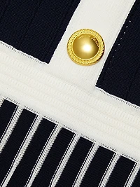 Aurora Knit Fit & Flare Minidress